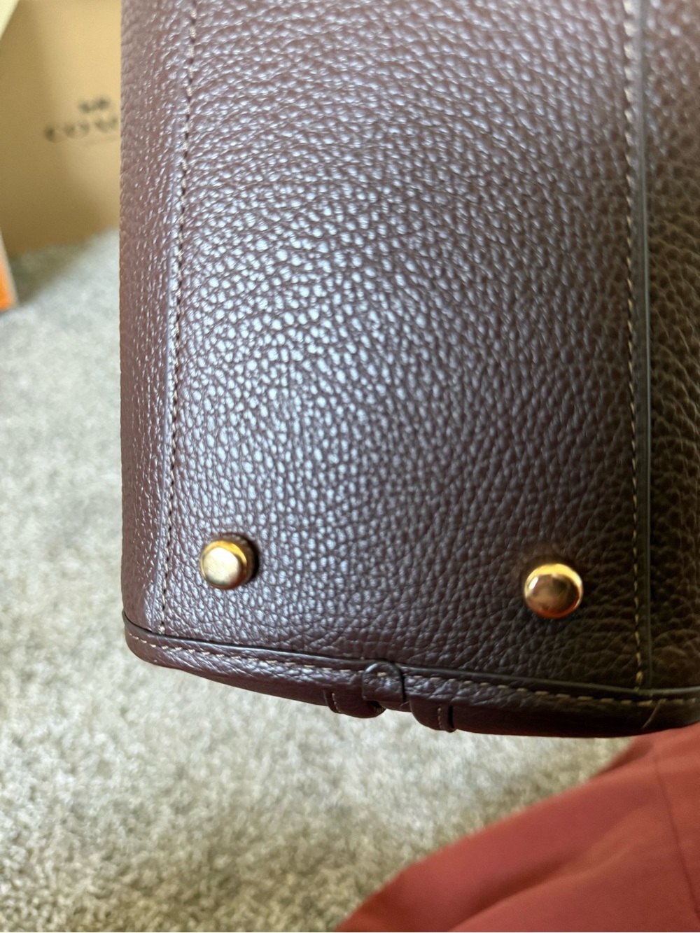 Coach Erin Shoulder Bag in Maple - Picture 9 of 12
